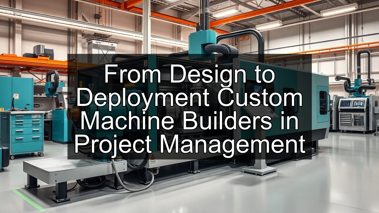 retrofits custom machinery design software machine fabrication robotic